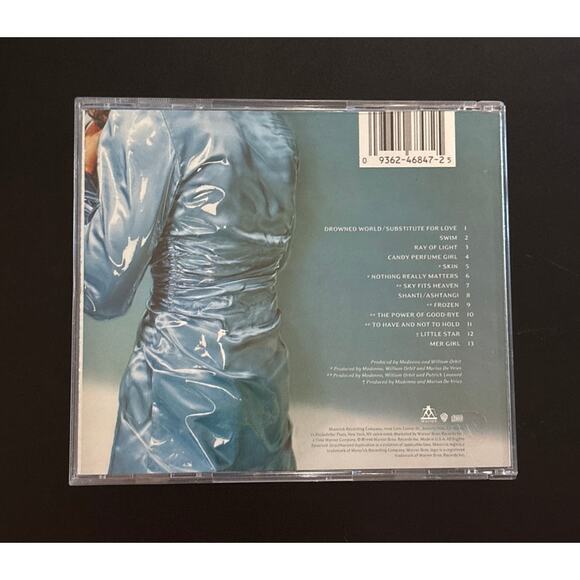 Madonna – Ray of Light CD (1998 Maverick/Warner Bros.) Used - Picture 2 of 3